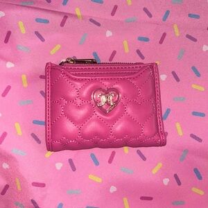 Juicy Couture Hot Pink Heart Wallet